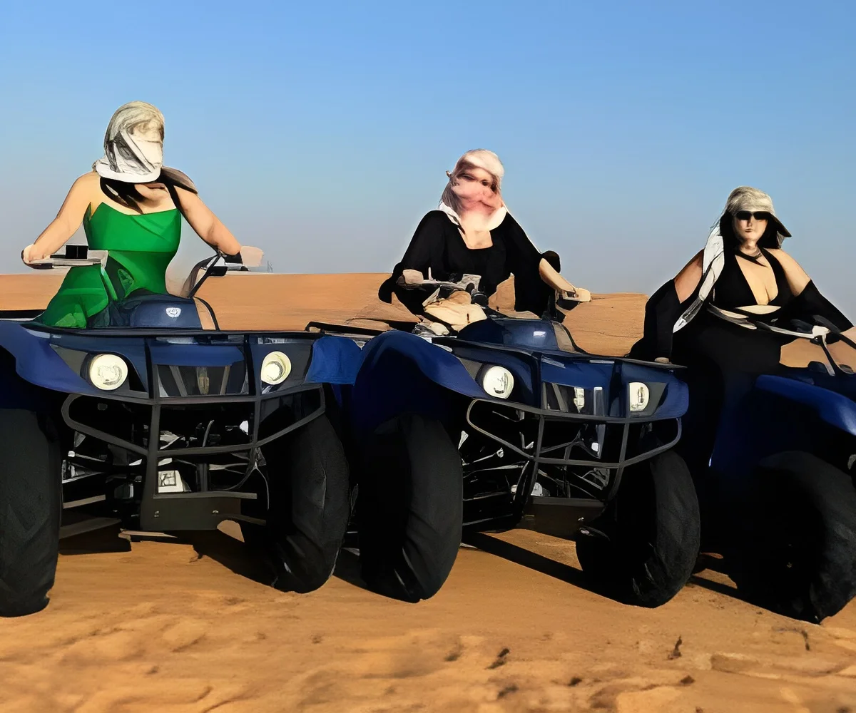 Quad Biking in Desert